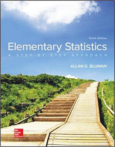 Elementary Statistics: A Step By Step Approach 10th Edition